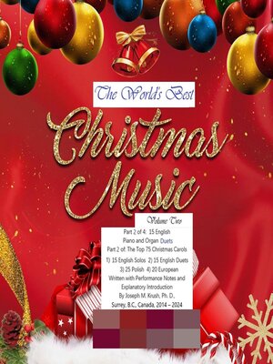cover image of The World's Best Christmas Music Volume Two
